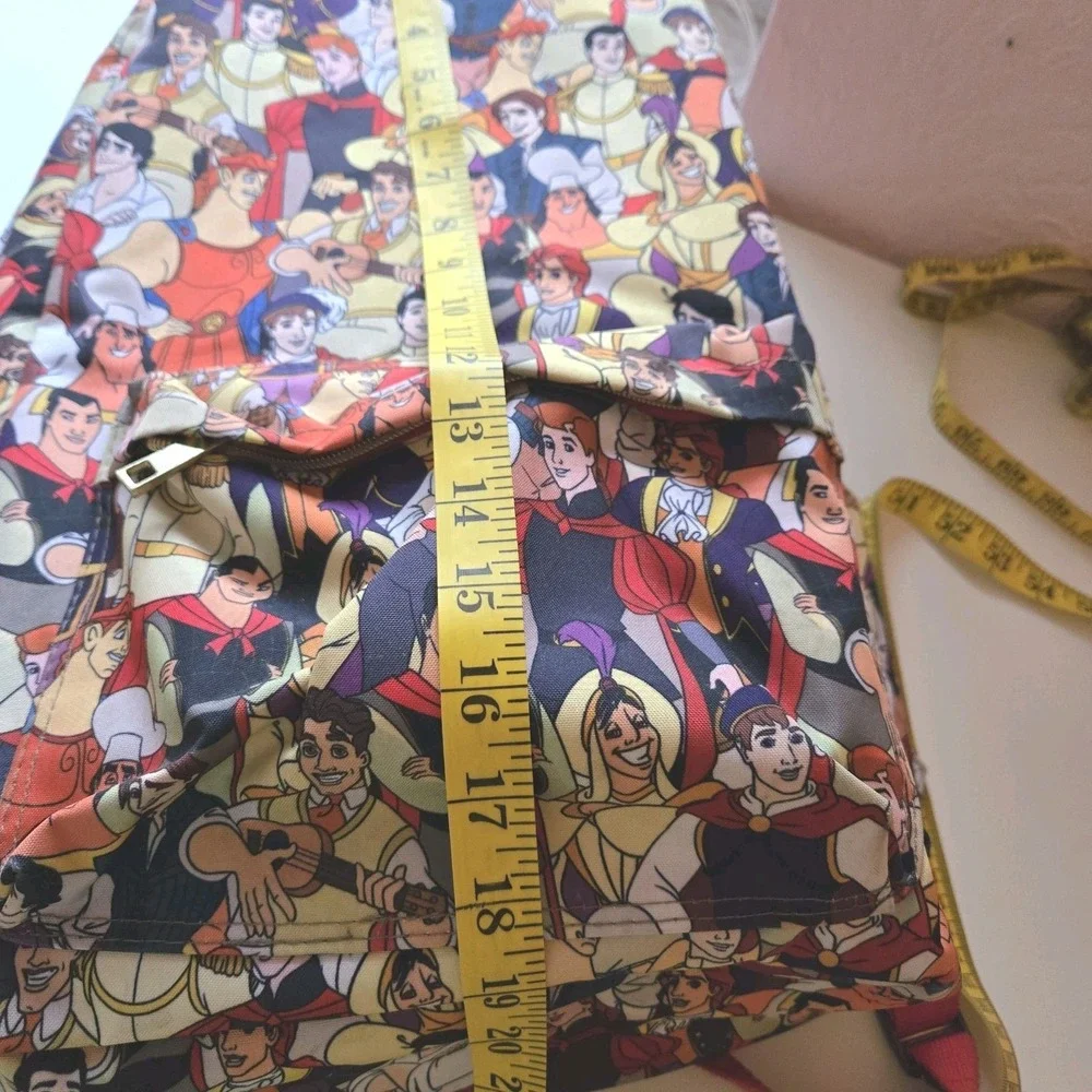 Disney Store Oh My Disney Hero Prince Backpack Canvas Bag‎ Pockets